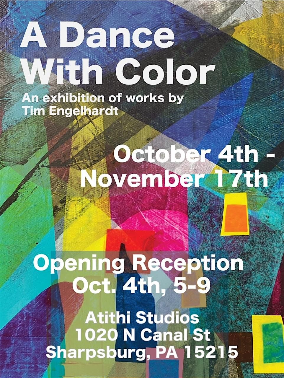 A Dance with Color - an Exhibition by Tim Engelhardt