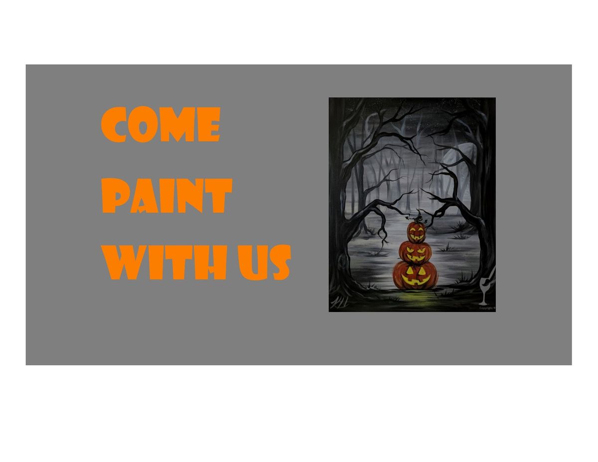 Painting with A Purpose -  A Haunted Night