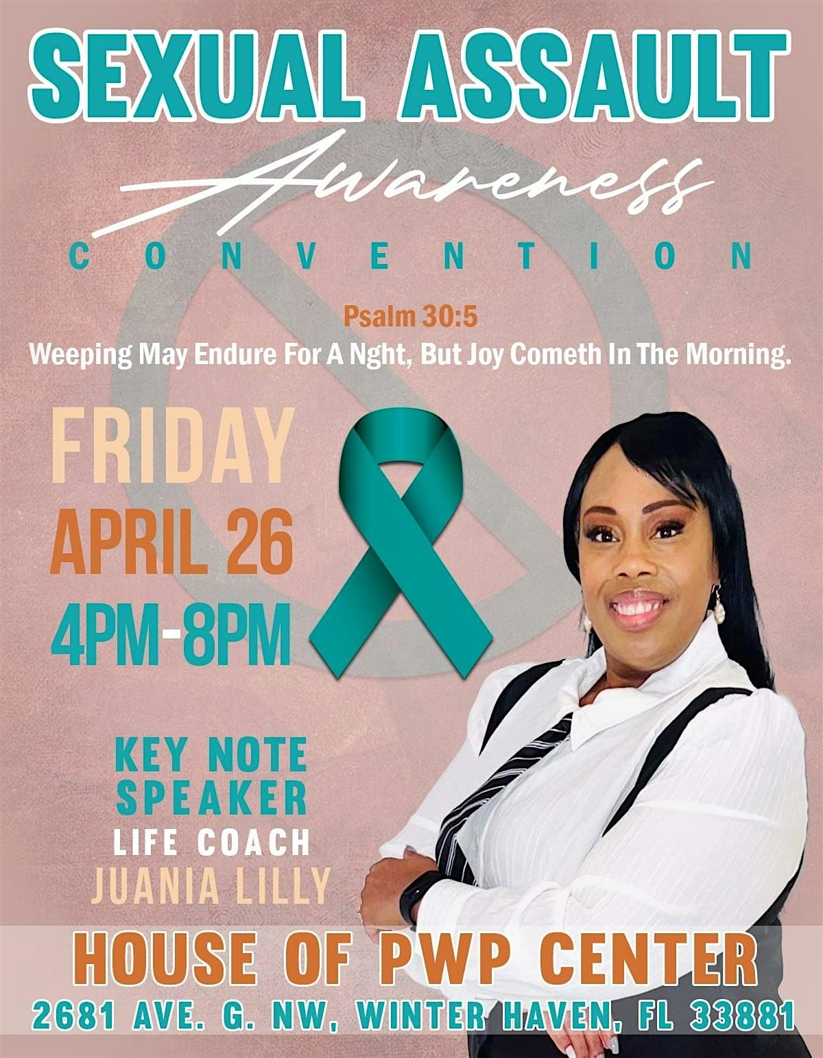 Sexual assault awareness convention