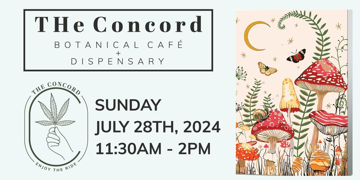 THe Concord - Infused Sip & Paint (Magical Mushrooms @11:30 am)