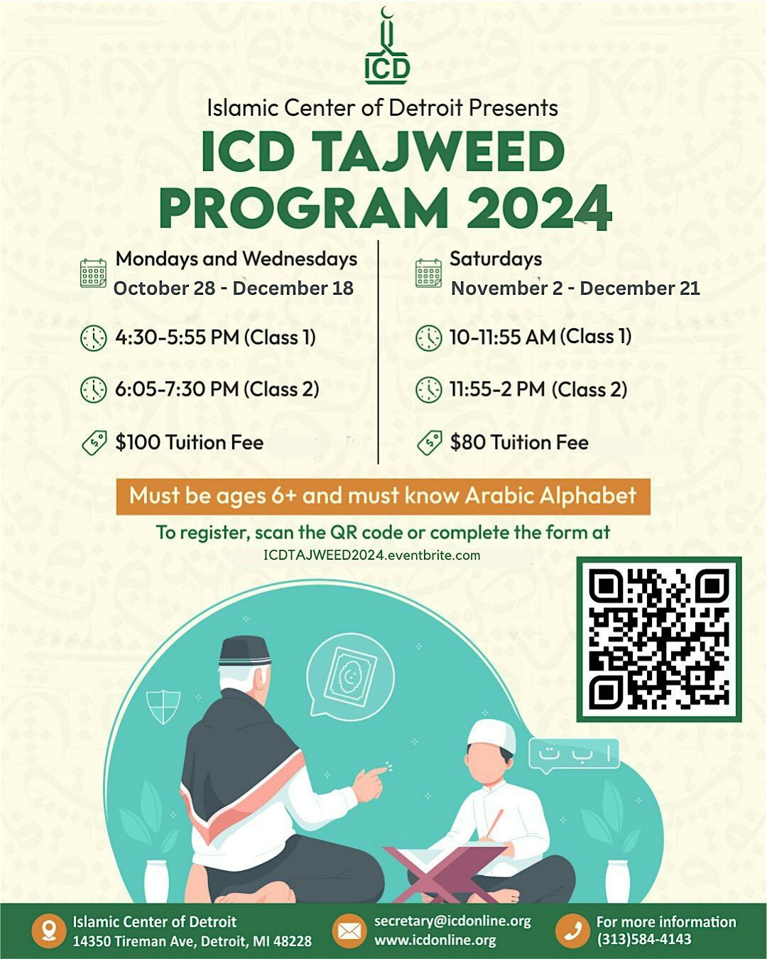 ICD Tajweed Program 2024