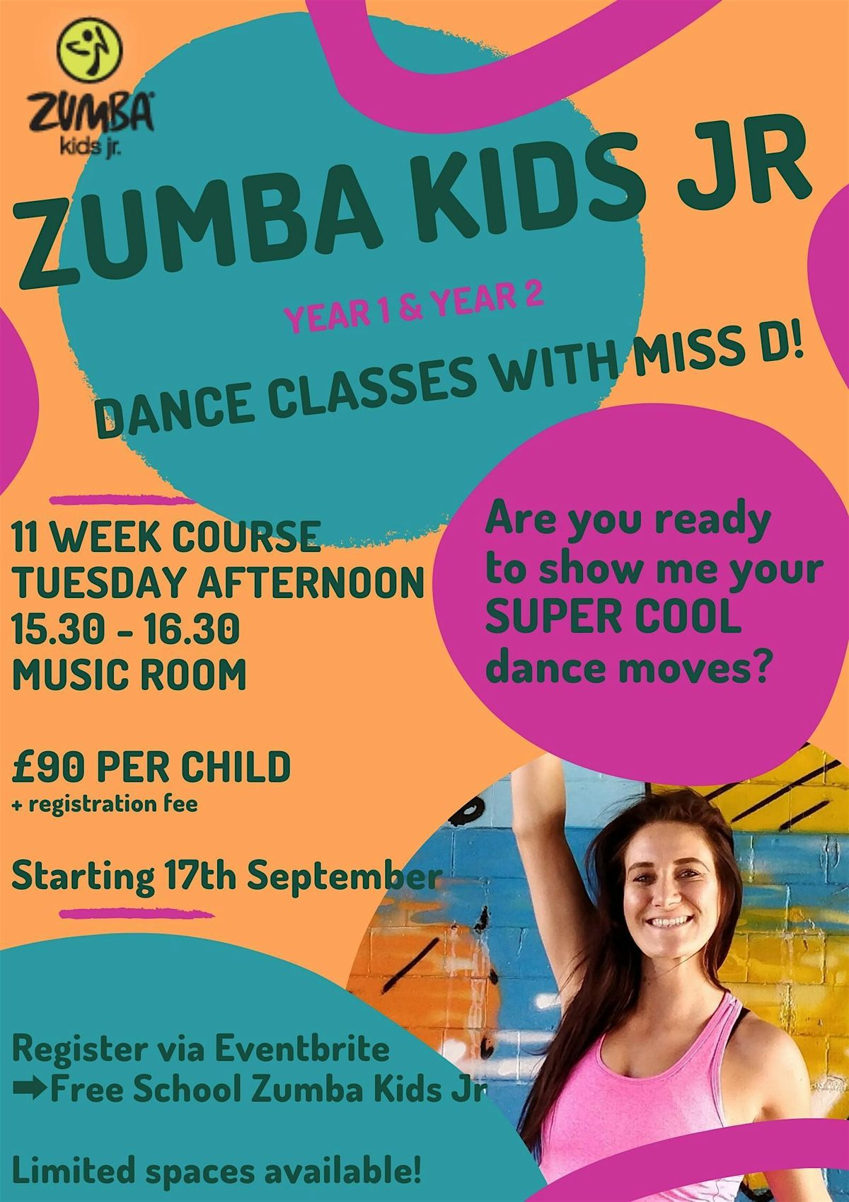 Free School Zumba Kids Jr