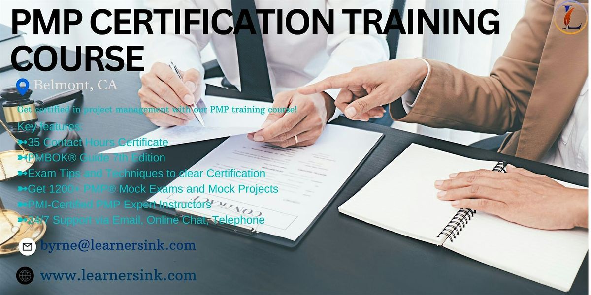 Increase your Profession with PMP Certification In Belmont, CA