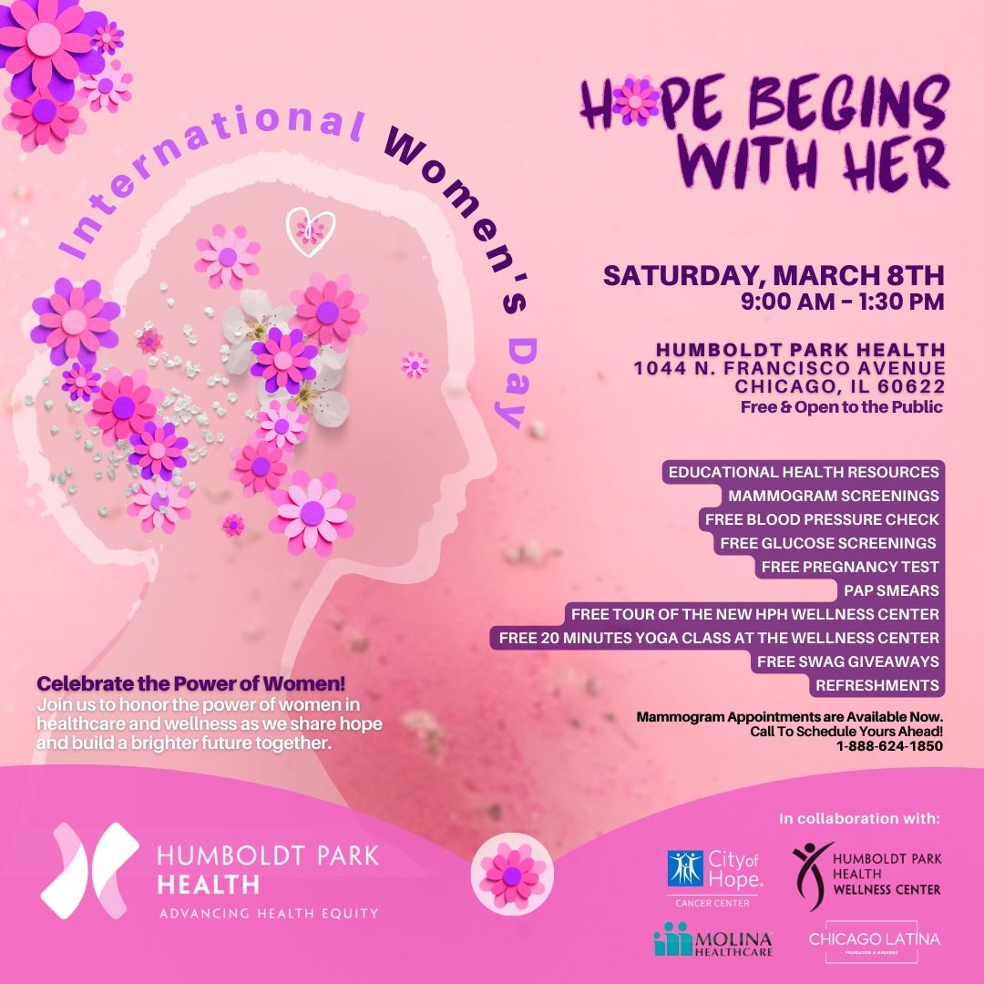 Hope Begins with Her: An International Women's Day Event \/ La Esperanza Comienza con Ella: Un Evento