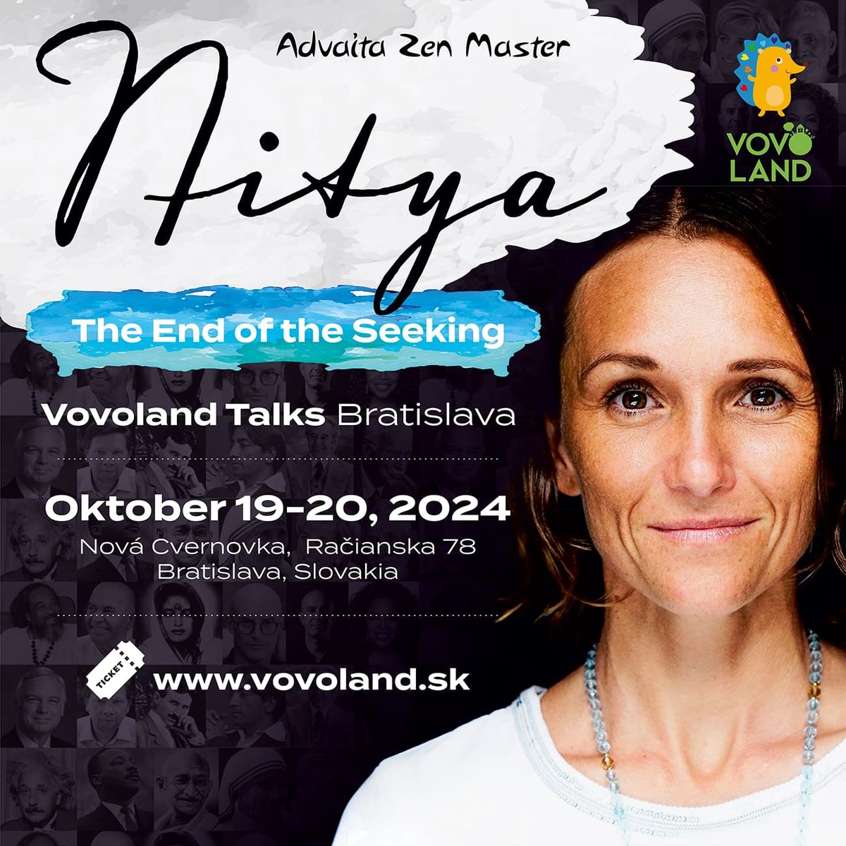 The End of the Seeking - Nitya Advaita Zen Master - VOVOLAND TALKS BRATISLAVA