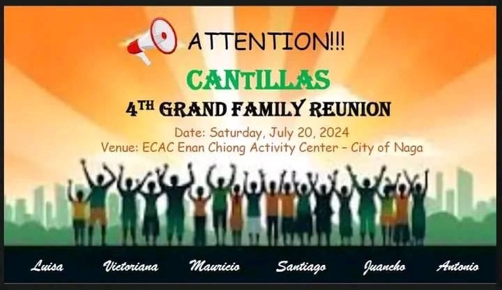 CANTILLAS CLAN 4TH Grand Reunion