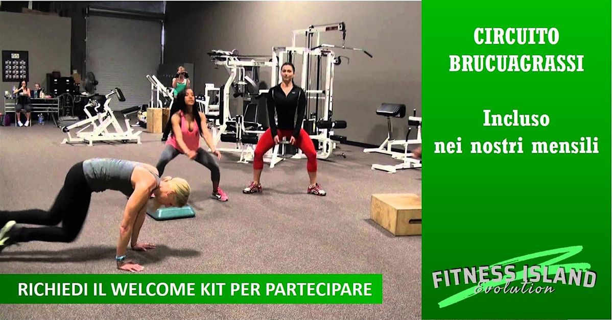 CIRCUITO BRUCIAGRASSI - prenota gratis, paga in palestra