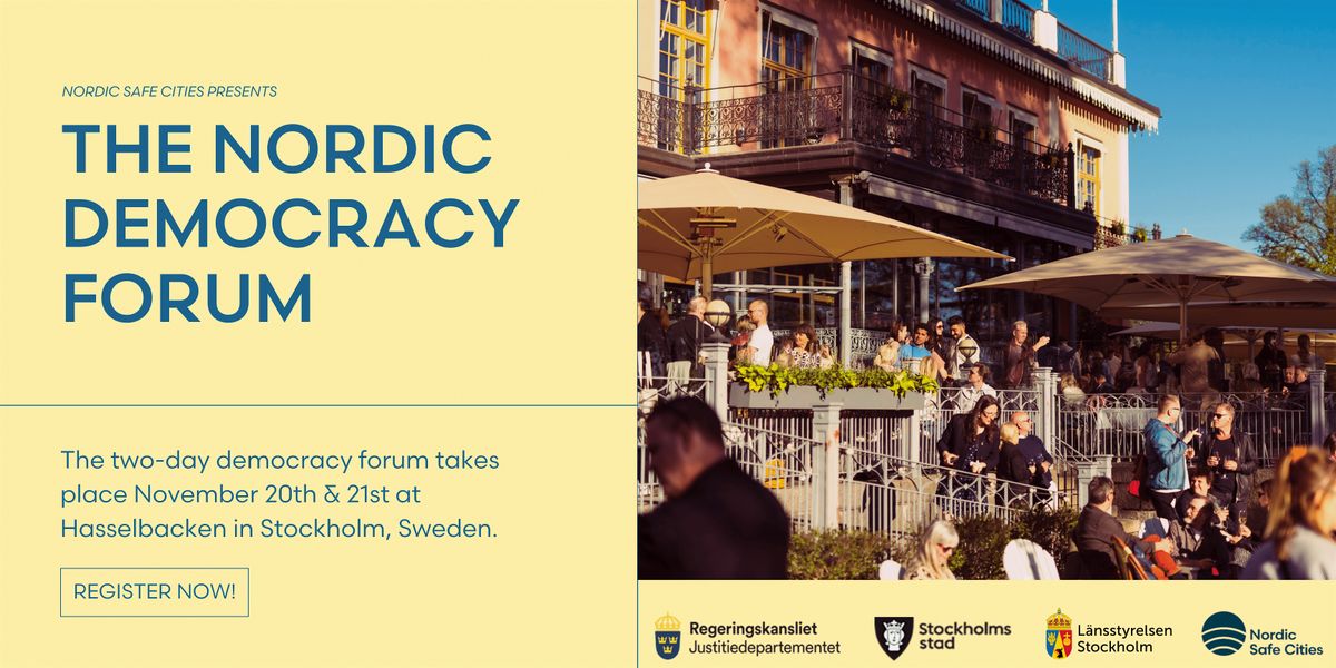 The Nordic Democracy Forum 2024