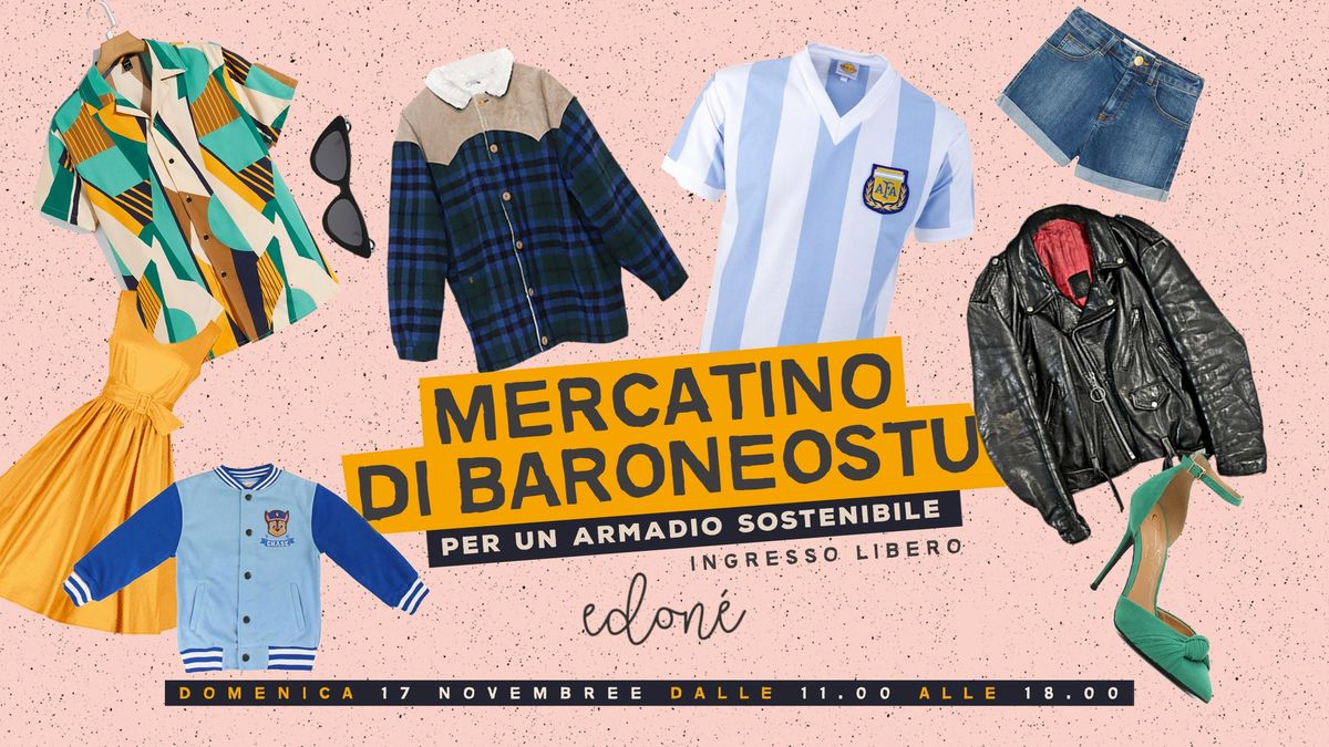 Il mercatino di BARONEOSTU all'Edon\u00e9!