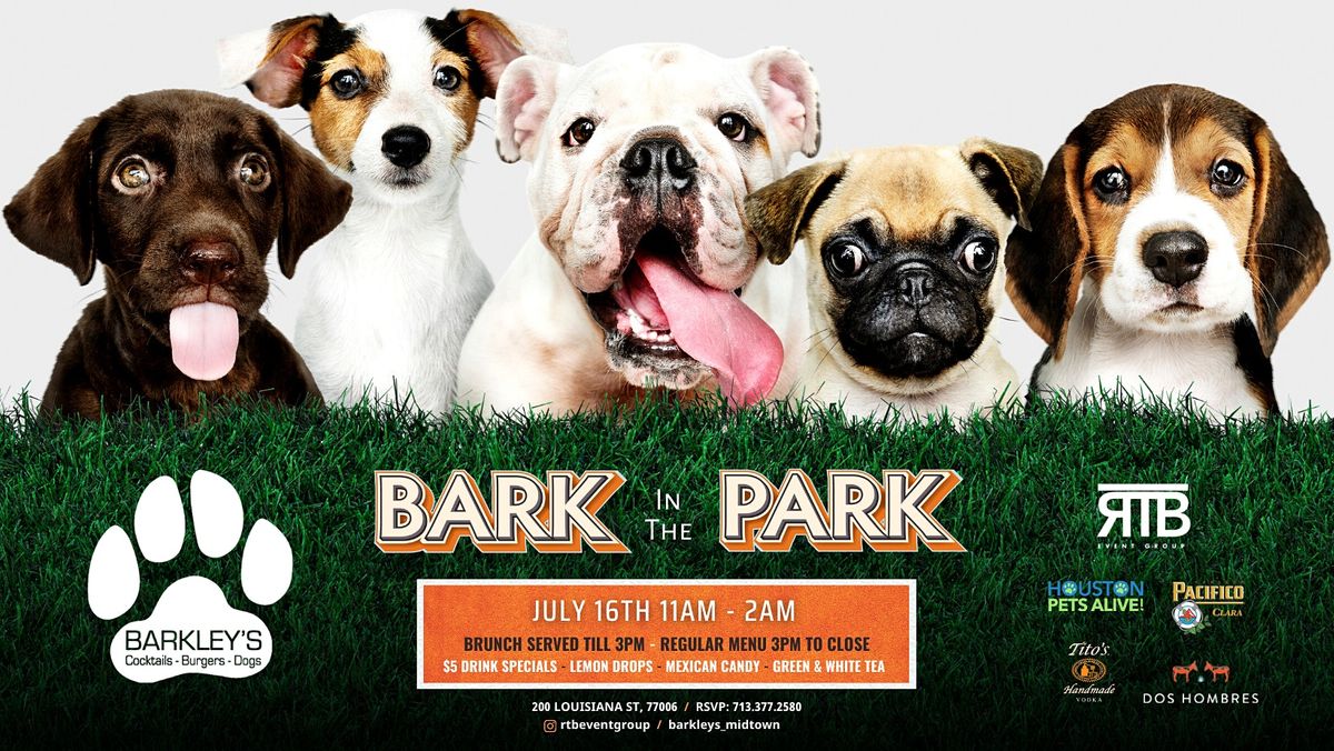 2nd Annual Bark in the Park :: Barkley's