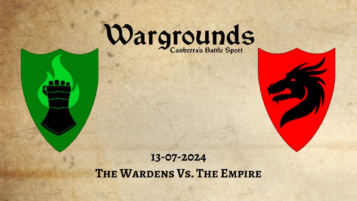 Season Three Game One: The Wardens vs. The Empire