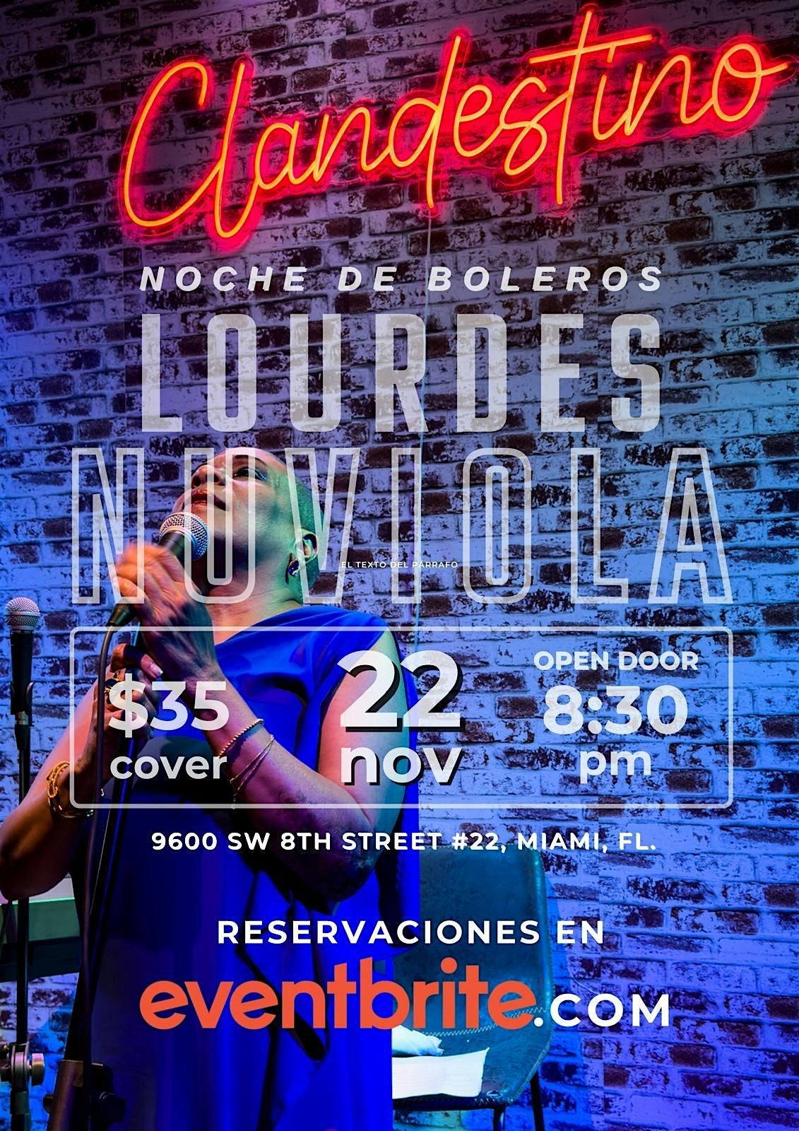 Noche de Boleros con Lourdes Nuviola