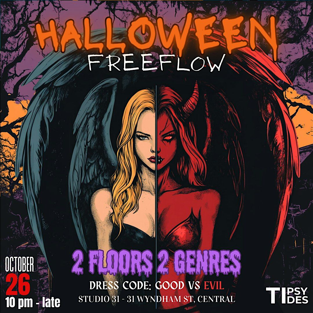 Halloween freeflow | Tipsy Tides @ Studio 31