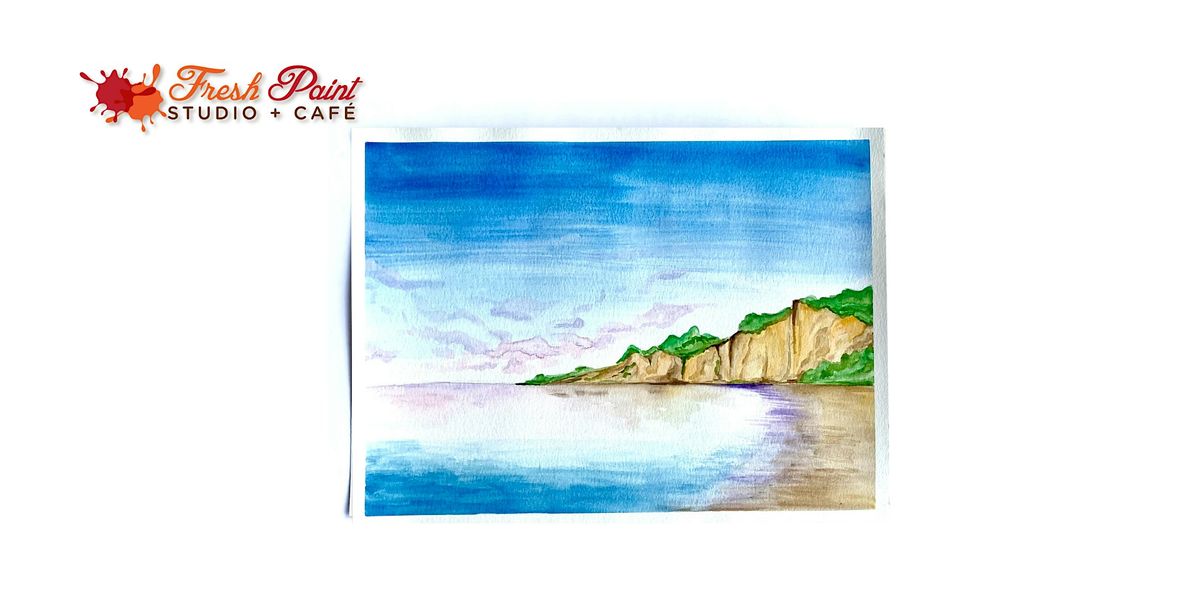 In-Studio Watercolour Paint Night - Summer Sundays at the Bluffs