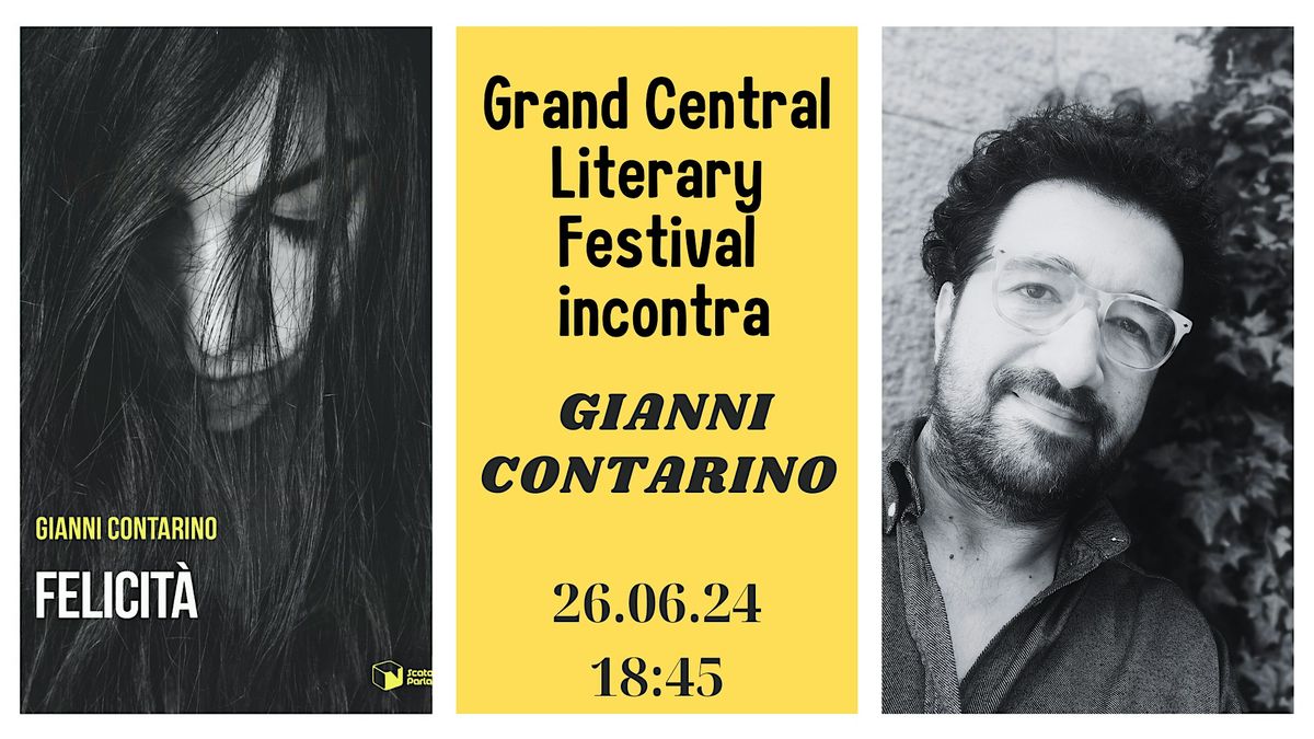 Gianni Contarino al Grand Central Literary Festival