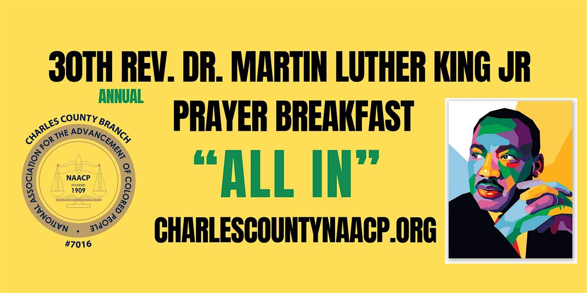 30th Annual Rev. Dr. King, Jr. Prayer Breakfast