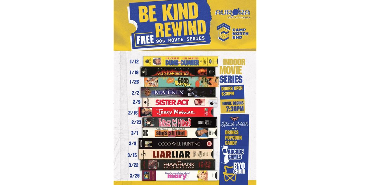 Be Kind, Rewind: 90s Movie Series!