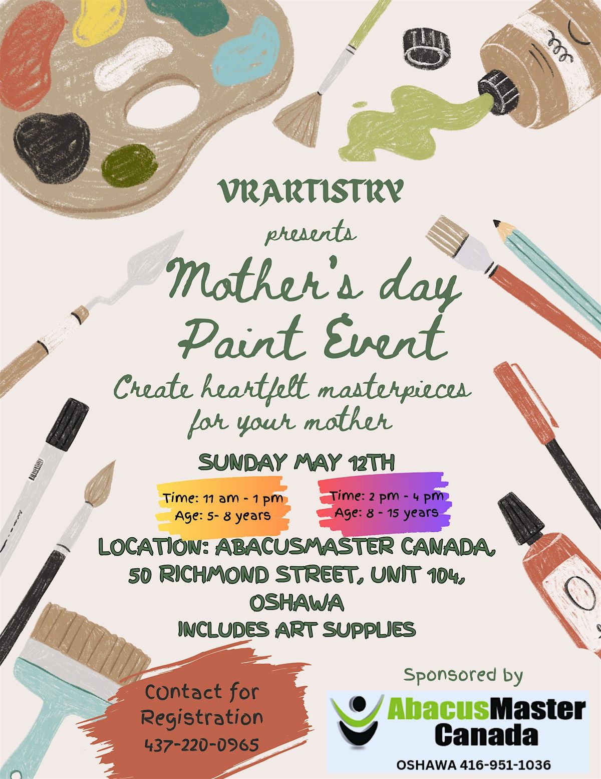 Mother's day Paint Event by Vibha (VRARTISTRY)