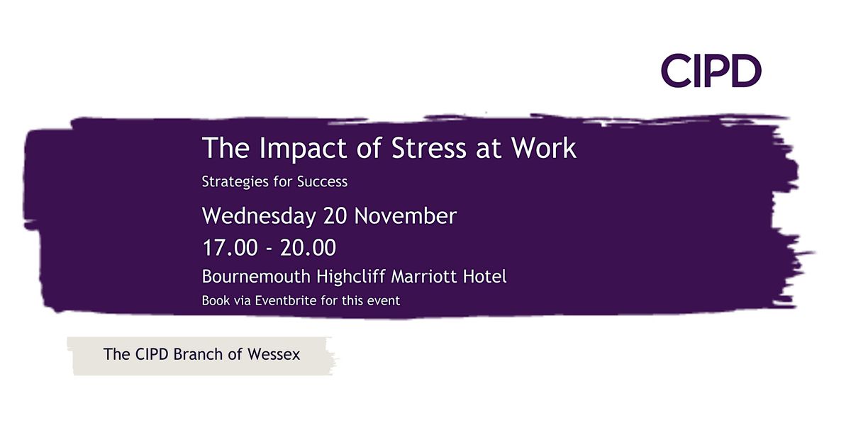 The impact of stress at work: Strategies for success