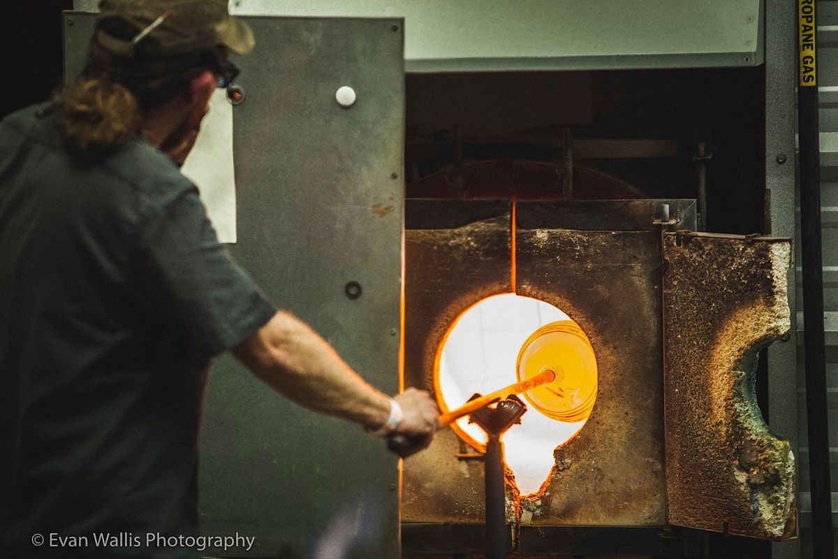 Free Glassblowing Demonstrations: May Open Studios Night 2024