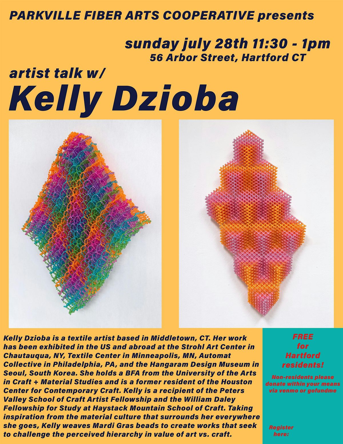 Artist Talk w\/ Kelly Dzioba
