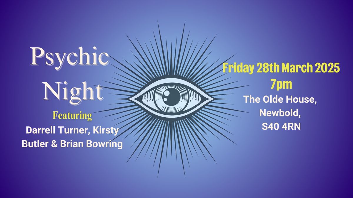 Charity Psychic Night