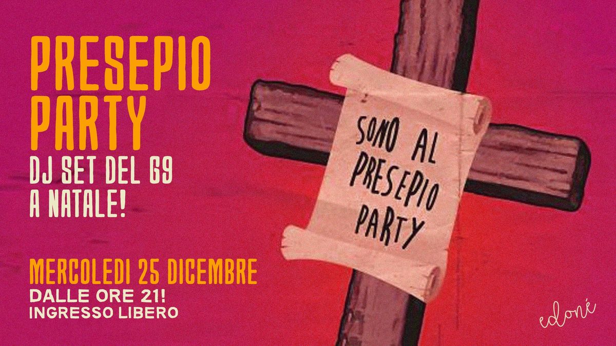 PRESEPIO PARTY - Dj set del G9 a Natale!