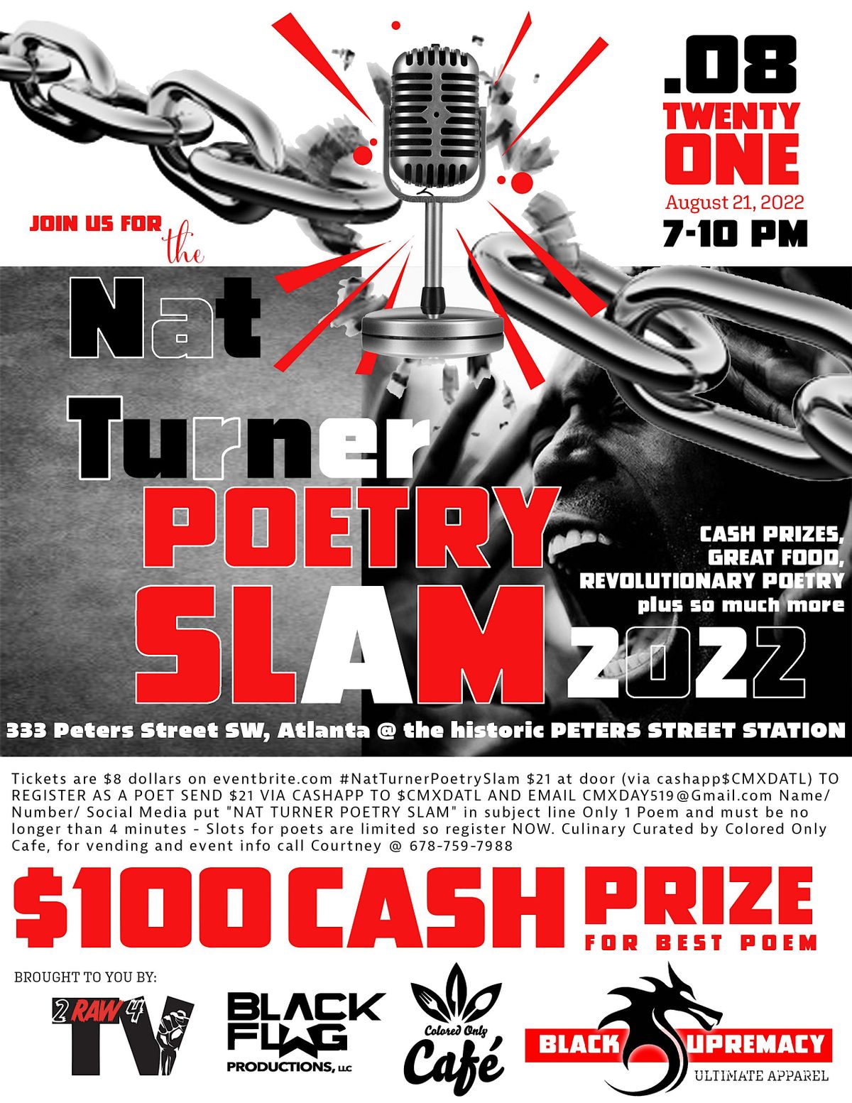 Nat Turner Poetry Slam