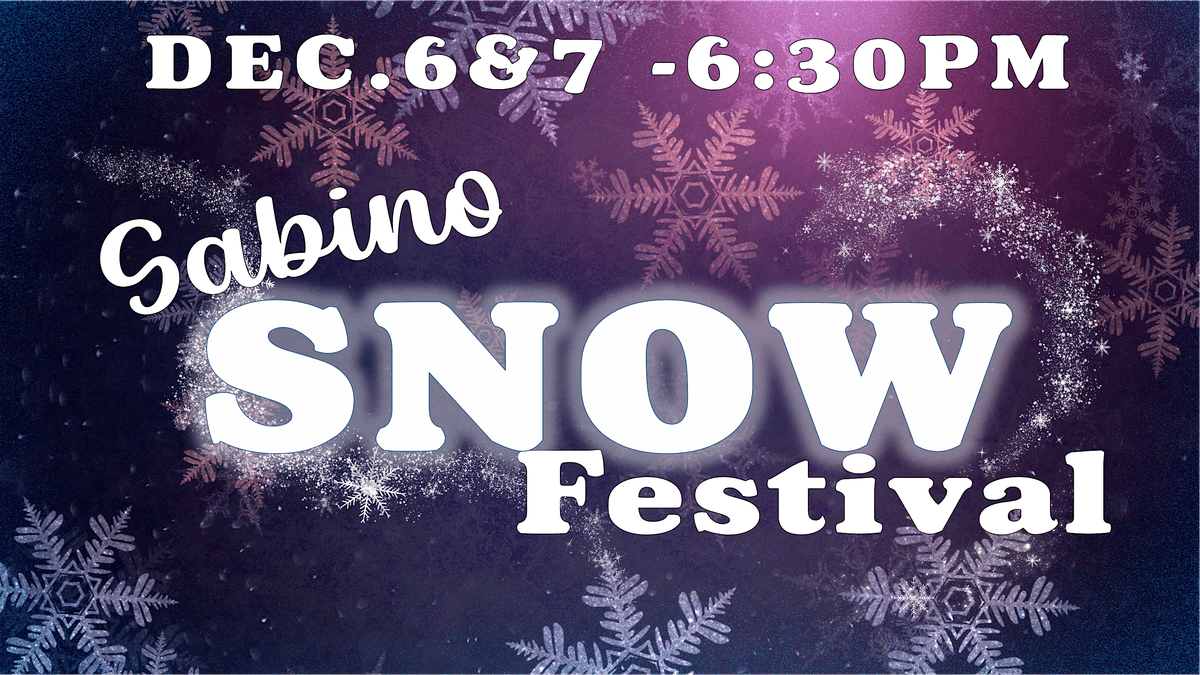 Sabino Snow Festival