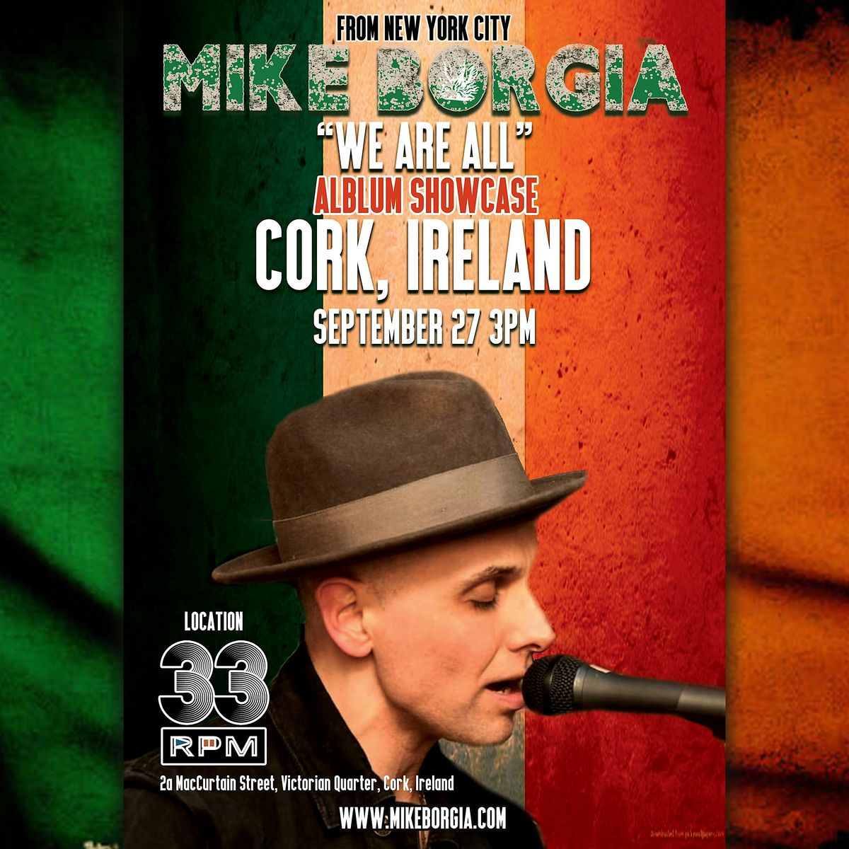 Mike Borgia showcase-Cork Ireland