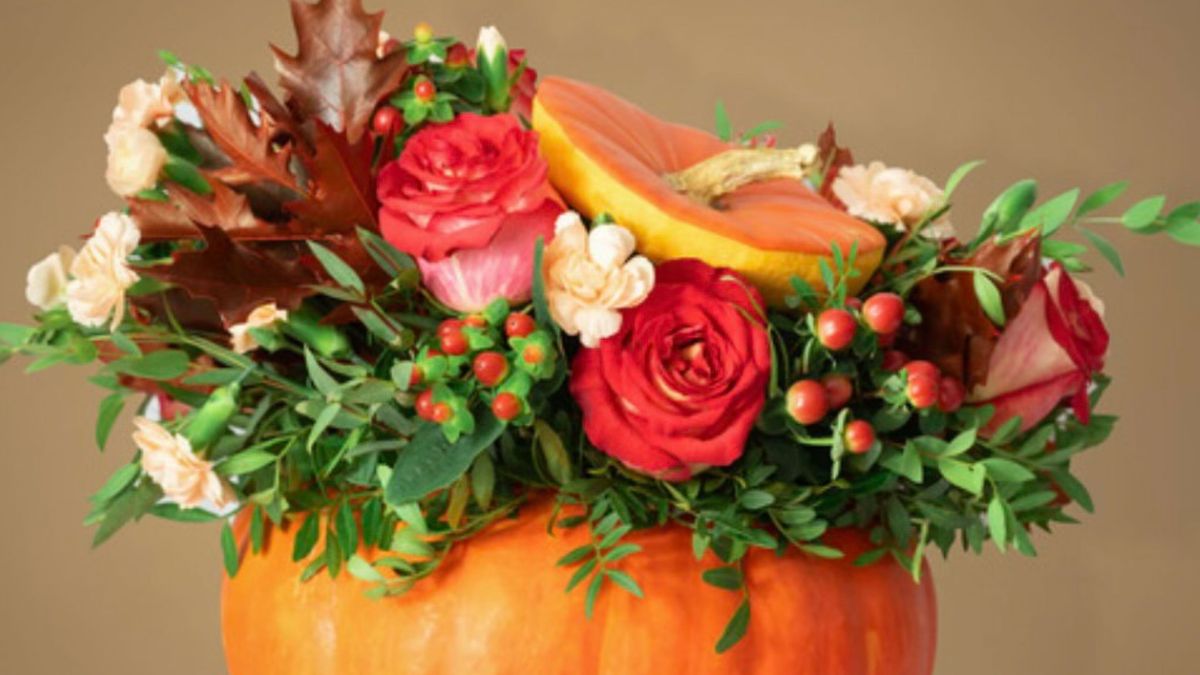 Pumpkin Flower Arranging Class