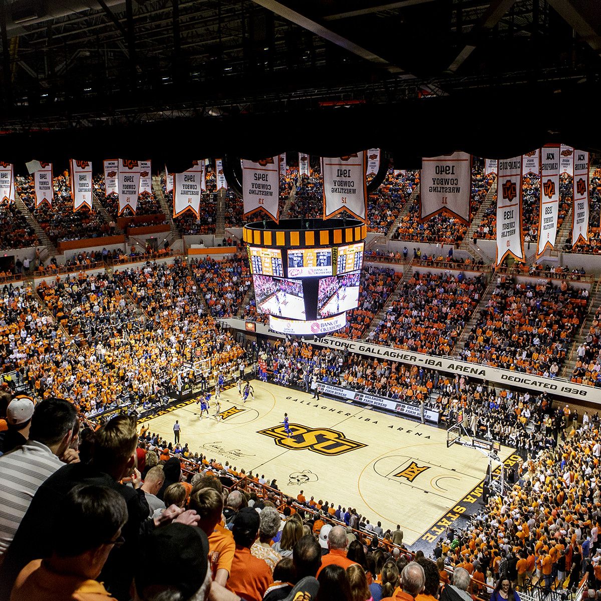 Arizona State Sun Devils at Oklahoma State Cowgirls Womens Basketball at Gallagher Iba Arena