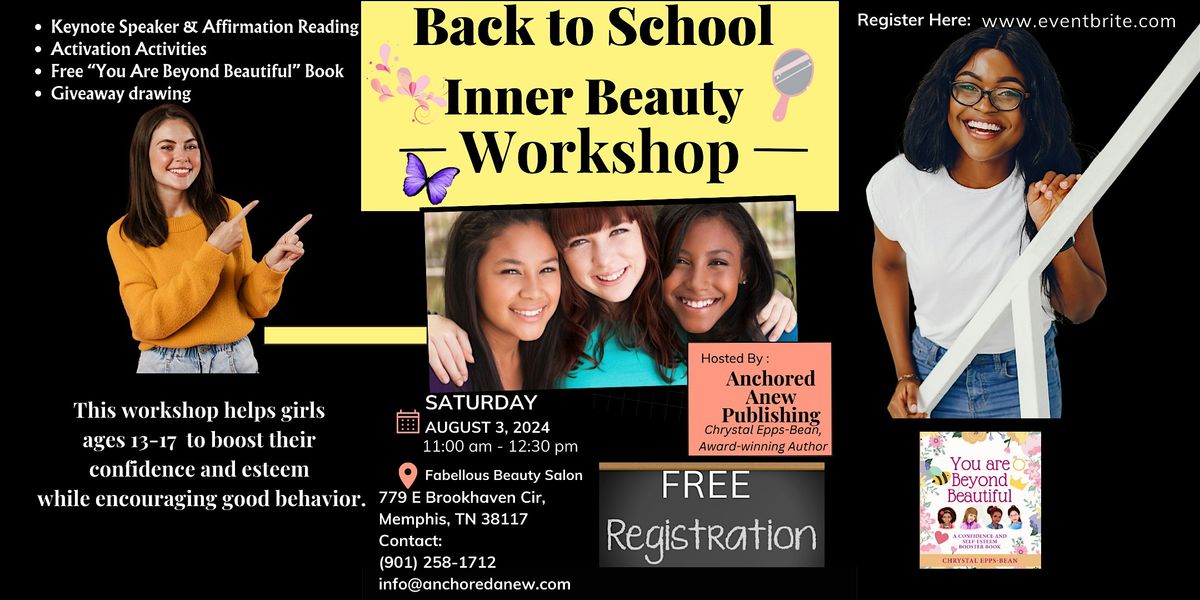 Back to School Inner Beauty Workshop