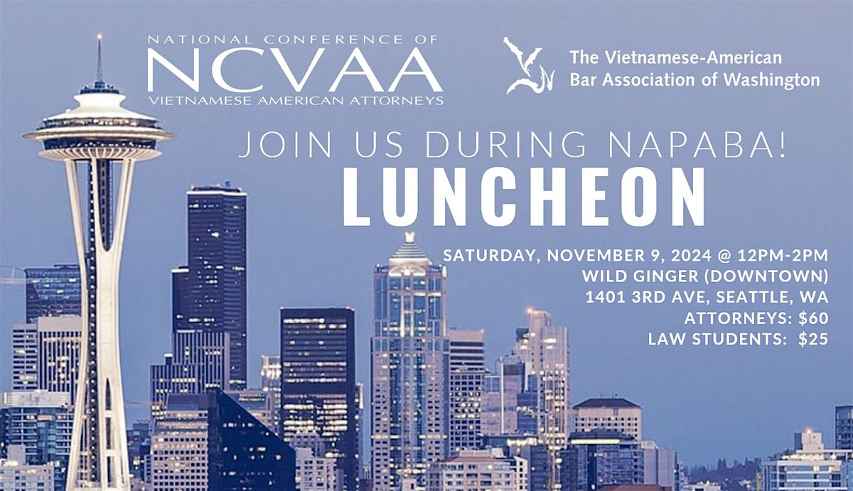 NCVAA and VABAW Luncheon at NAPABA!