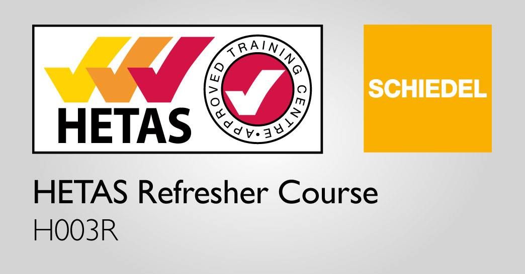 H003R HETAS Stove Refresher course