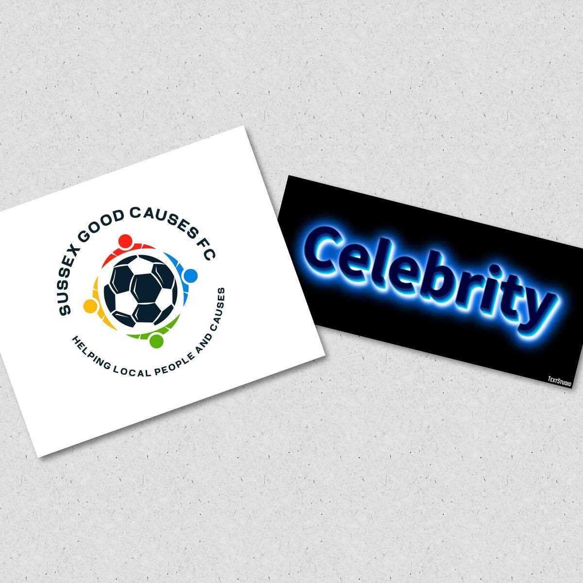 Celebrity charity football match 