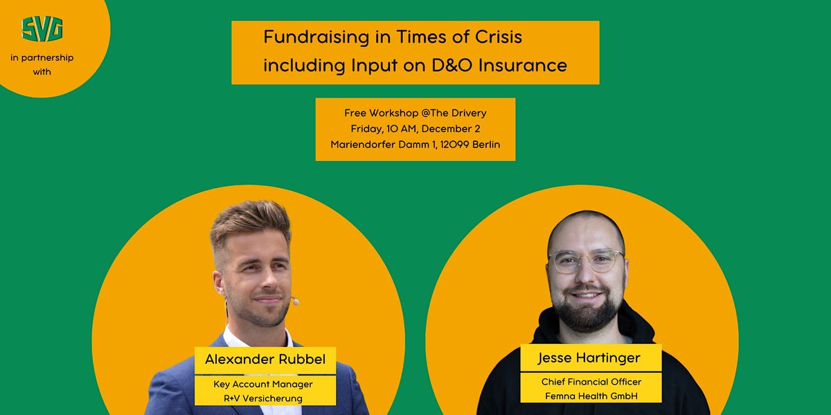 Fundraising in Times of Crisis  (incl. Input on D&O Insurance)