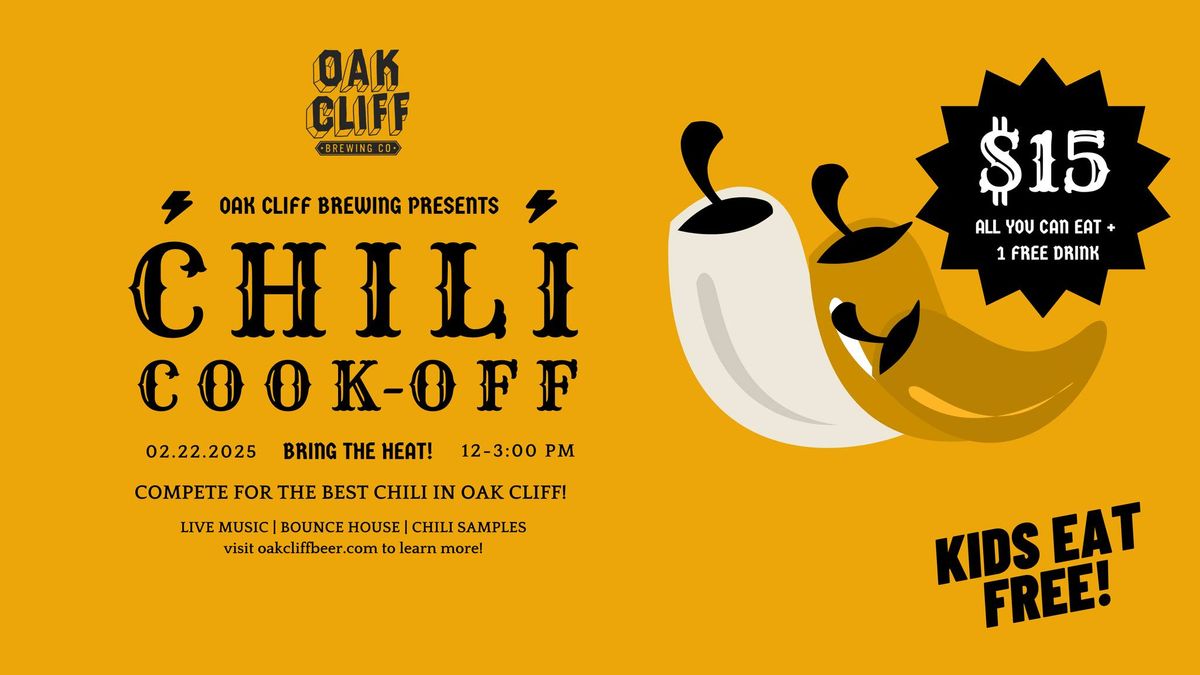 Chili Cook-Off at Oak Cliff Brewing