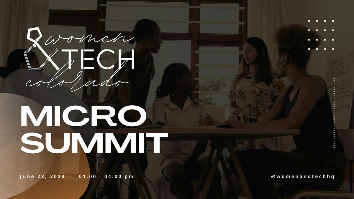 Women&TECH Colorado Micro Summit