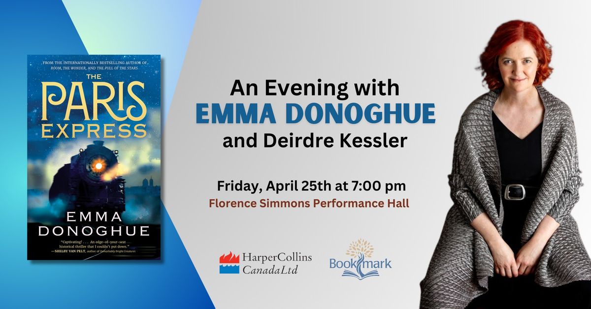 An Evening with Emma Donoghue