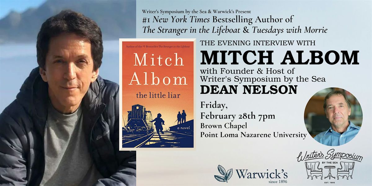 Mitch Albom at 30th Anniversary Writers Symposium by the Sea w\/Dean Nelson