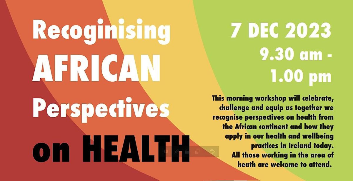 Recognising African Perspectives on Health
