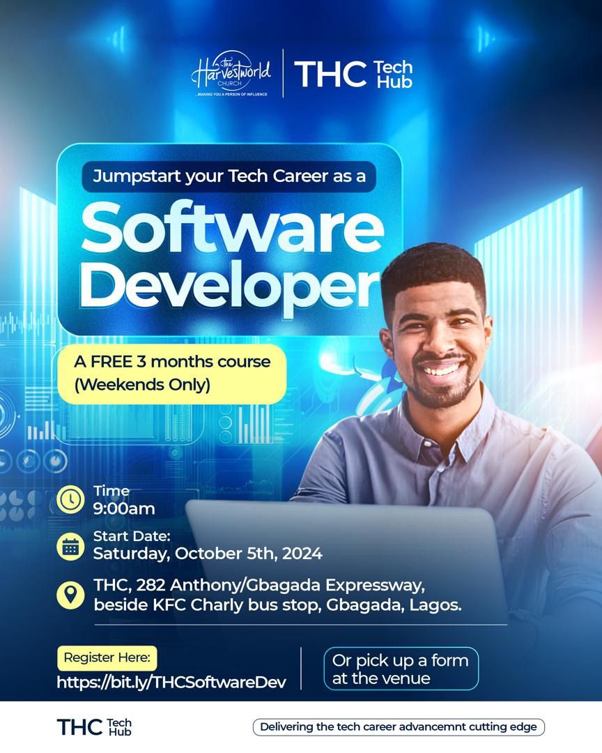 THC TECH HUB SOFTWARE DEVELOPMENT TRAININGN