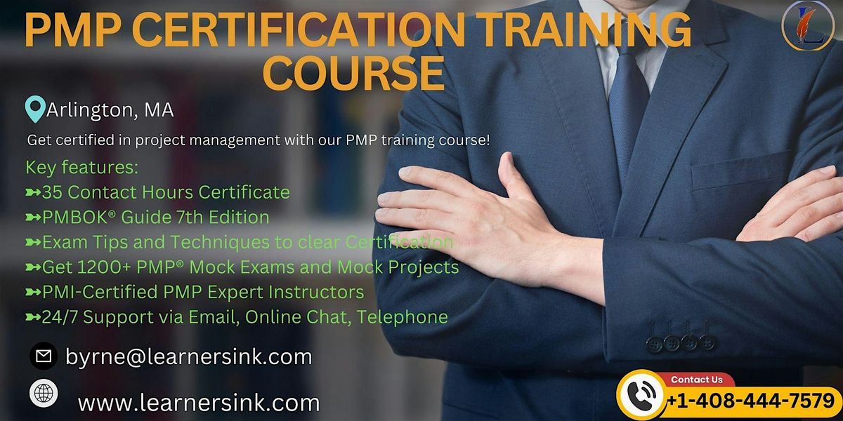 Increase your Profession with PMP Certification In Arlington, MA