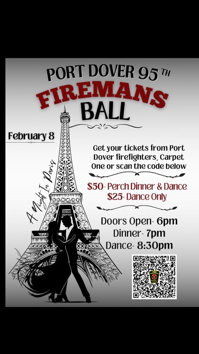 Port Dover\u2019s 95th Fireman\u2019s Ball 