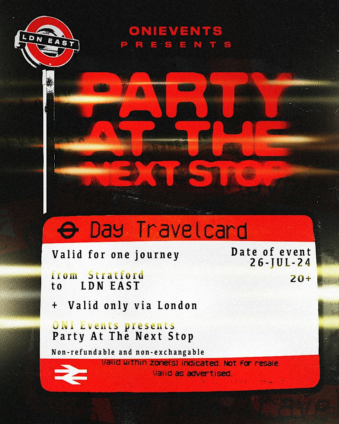 PARTY AT THE NEXT STOP