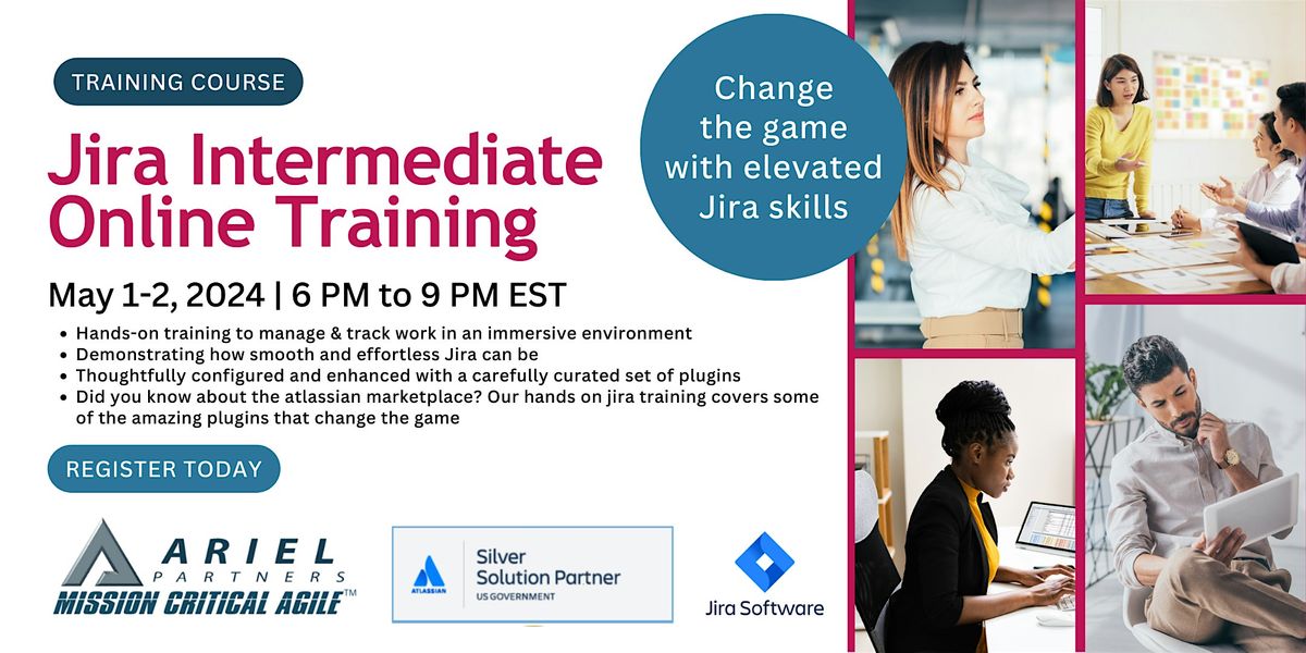 Jira Intermediate Online Training - September 25-26, 2024