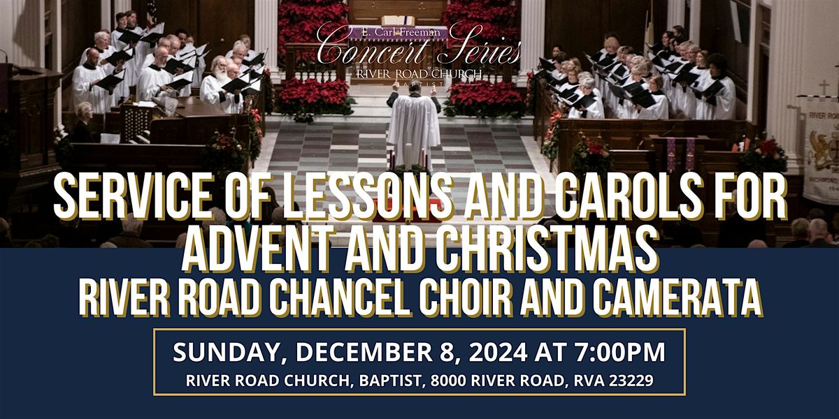 Service of Lessons and Carols for Advent and Christmas