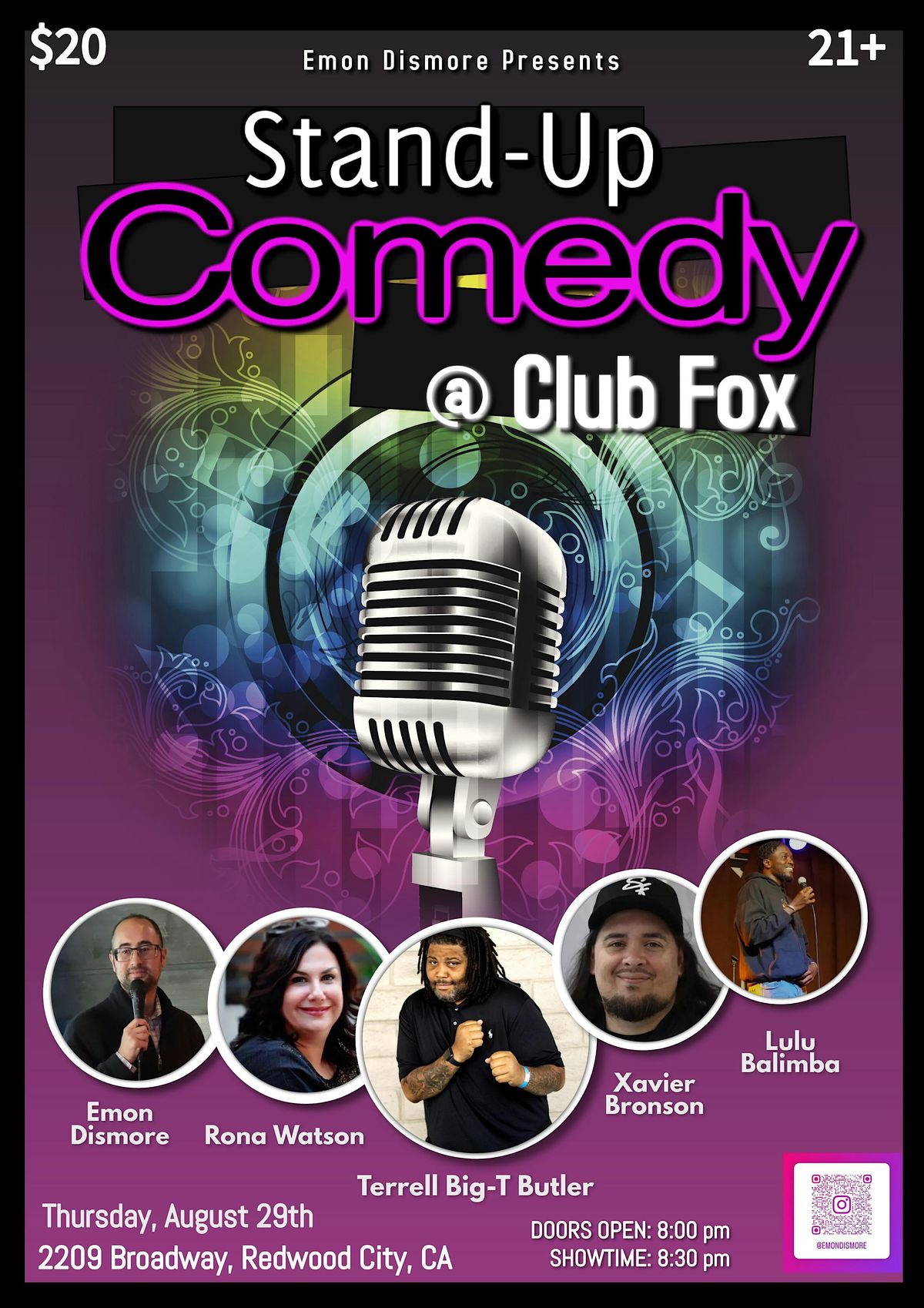 Stand-Up Comedy @ Club Fox