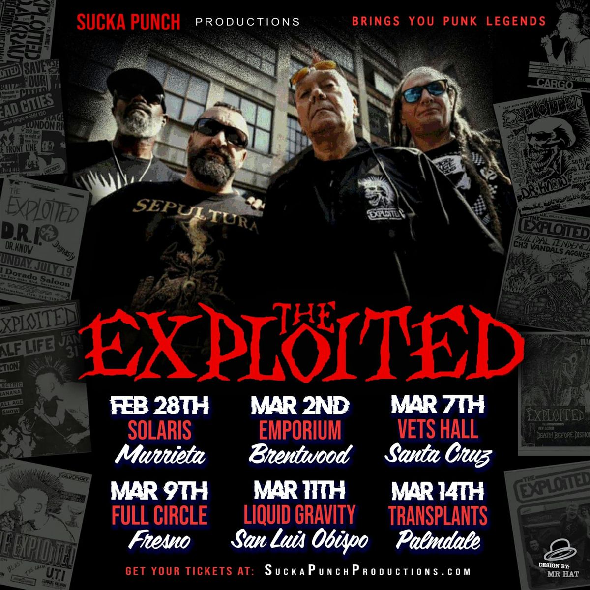 THE EXPLOITED LIVE IN CONCERT IN PALMDALE